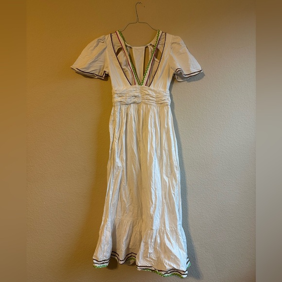 Urban Outfitters Carla Cutout Maxi Dress S NWOT - Picture 6 of 11